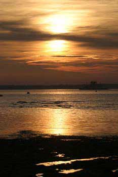 Solent sunset