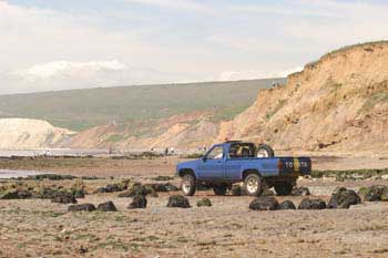 Off road driving