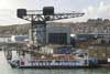 The floating bridge at Cowes